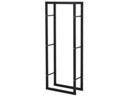 Estante Leña Vertical Metal Interior Exterior 100 Kg