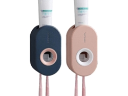 Dispensador automático de pasta de dientes de 2 piezas, exprimidor Rosewell