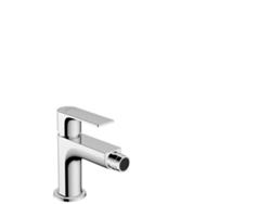 HANSGROHE Rebris E mezclador monomando para bidé con desagüe automático, proyección de 120 mm, 72211, Color: cromado