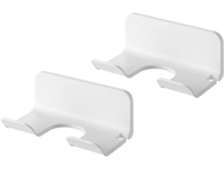 Soporte Adhesivo Para Secador De Pelo De Baño: Diseño Compacto Que Ahorra Espacio En La Encimera De La Pared.