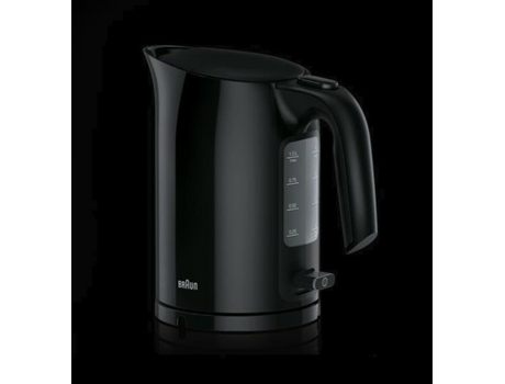 Braun Wk 3110 Bk Hervidor eléctrico 1,7 L 3000 W Negro
