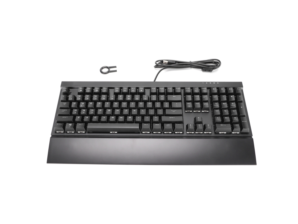Teclado mecânico Magicrefiner com 108 teclas, suporte a RGB Pulse para PC e notebook gamer.