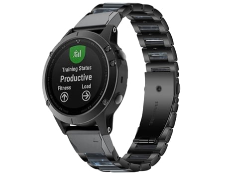 Correa Acero para Garmin fenix 5X Safira