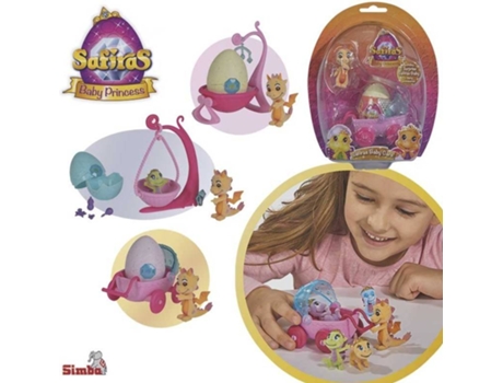 MuÁÂÁÂÁÂÁ±eca SIMBA Safiras Iv Set Baby Princess Con Accesorio . (Edad MÁÂÁÂÁÂÁ nima: 3 AÁÂÁÂÁÂÁ±os)