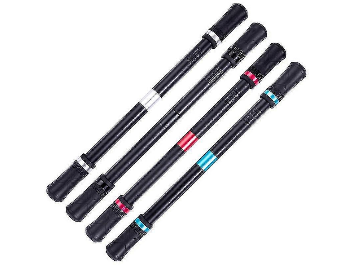 Bolígrafo giratorio samurái 4 en 1 con goma de borrar negra para ejercitar la flexibilidad de los dedos.