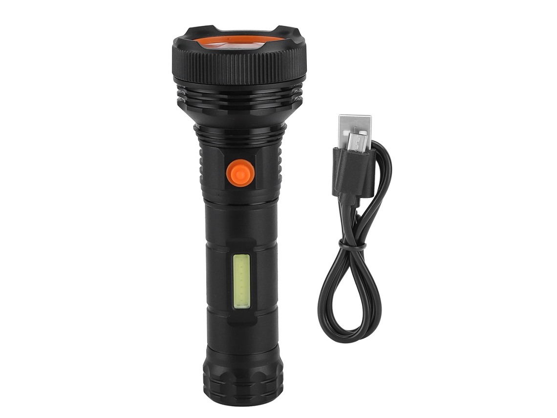 2026-linterna Súper Brillante Portátil Recargable Por Usb Multifuncional Impermeable