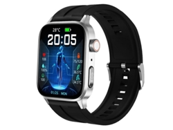 Reloj Inteligente Para Medir Frecuencia Cardíaca Plata NICECEE