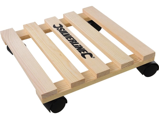 Plataforma con Ruedas para Plantas y Macetas SILVERLINE 295928
