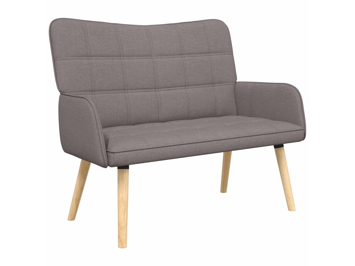 Maison Exclusive - Sofá De 2 Plazas Topo 115 X 61 X 87 Cm Tela