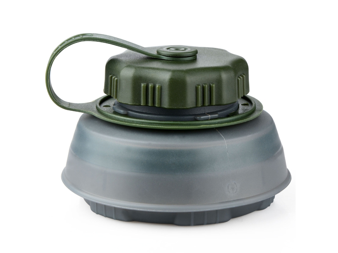 Botella De Agua Plegable De Tpu De 750 Ml, Ligera Y Duradera, Ideal Para Acampar, Hacer Senderismo, Excursionismo Y Escalada.