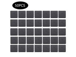 50 Tapas De Plástico Negro Para Perfiles De Aluminio Estándar 2020/3030/4040