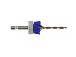 Kit Especial Terrazas Broca Hss Ø4Mm Fresa Avellanadora 90 Hss Limitador De Profundidad Regulable Metales Y Maderas Duras TIVOLY