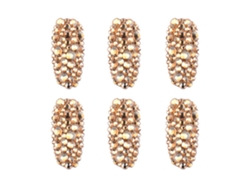Rebe-6grids Pegatinas de uñas con diamantes de imitación irregulares AB, pegatinas de cuentas para uñas, herramienta de manicura DIY Sz07