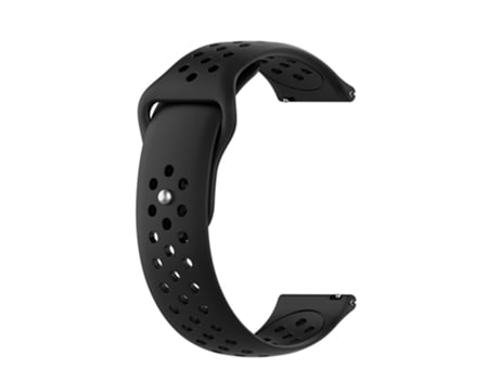 Correa TPU + PU agujeros transpirables para Samsung Gear S3/Gear S4 - negro