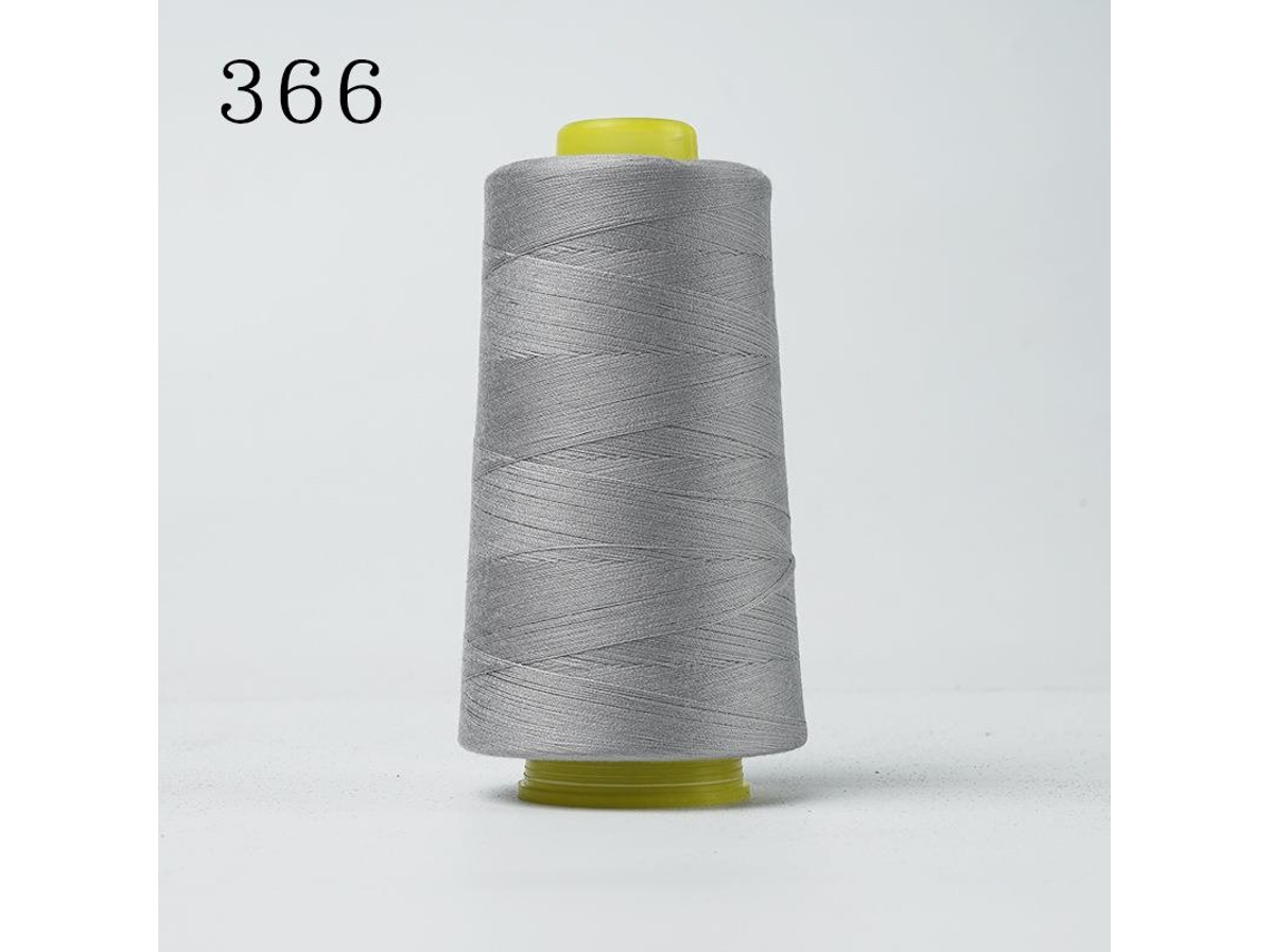 Hilo de bordar de alta velocidad 402/3000 yardas, poliéster, para máquinas de coser domésticas. MDUG (gris)