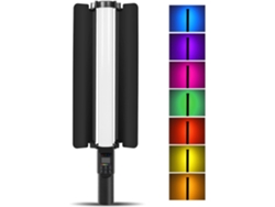 Barra de luz LED RGB para portátil, 3000k, 6500k, tubo Eifson