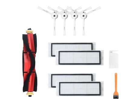 Para roborock s6 maxv xiaomi mijia 1/1s escova principal escova lateral filtro