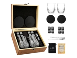 Juego De Vasos De Whisky - Copa Estrella Diamante Panoona