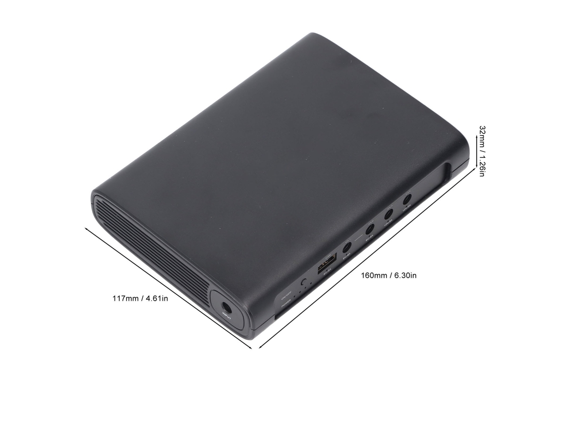 Batería de respaldo UPS de 27 000 mAh para enrutador, módem y cámara (enchufe de la UE)