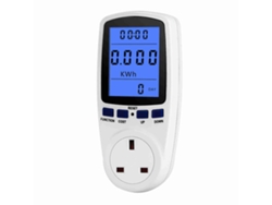 Monitor De Consumo Eléctrico, Enchufe Con Medidor De Energía Con Pantalla Lcd Y Protección Contra Sobrecarga.