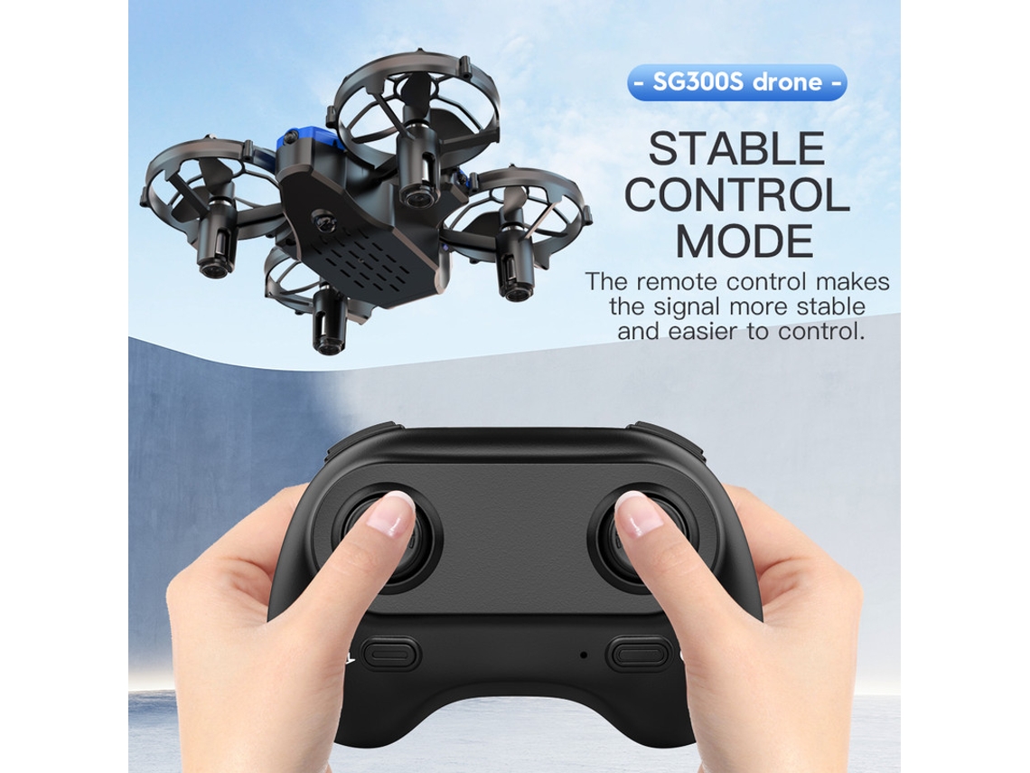 SG300S Mini DroneOA - Duración de la batería: 15 min - Azul YIZHOOD
