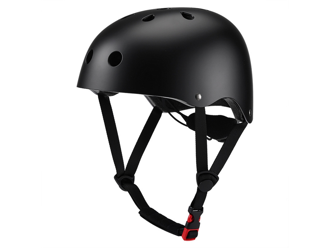 Casco infantil, talla M, negro.