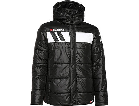 Chaqueta PATRICK Acolchada Impact (Negro y Blanco - 3XS)