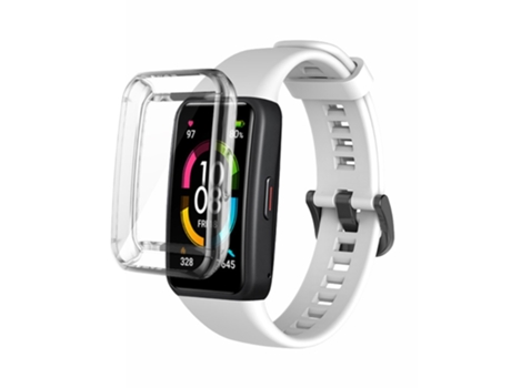 Correa de Silicona para Huawei Band 6 - blanco