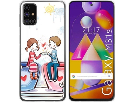 Carcasa Samsung Galaxy M31s TUMUNDOSMARTPHONE Café Multicolor