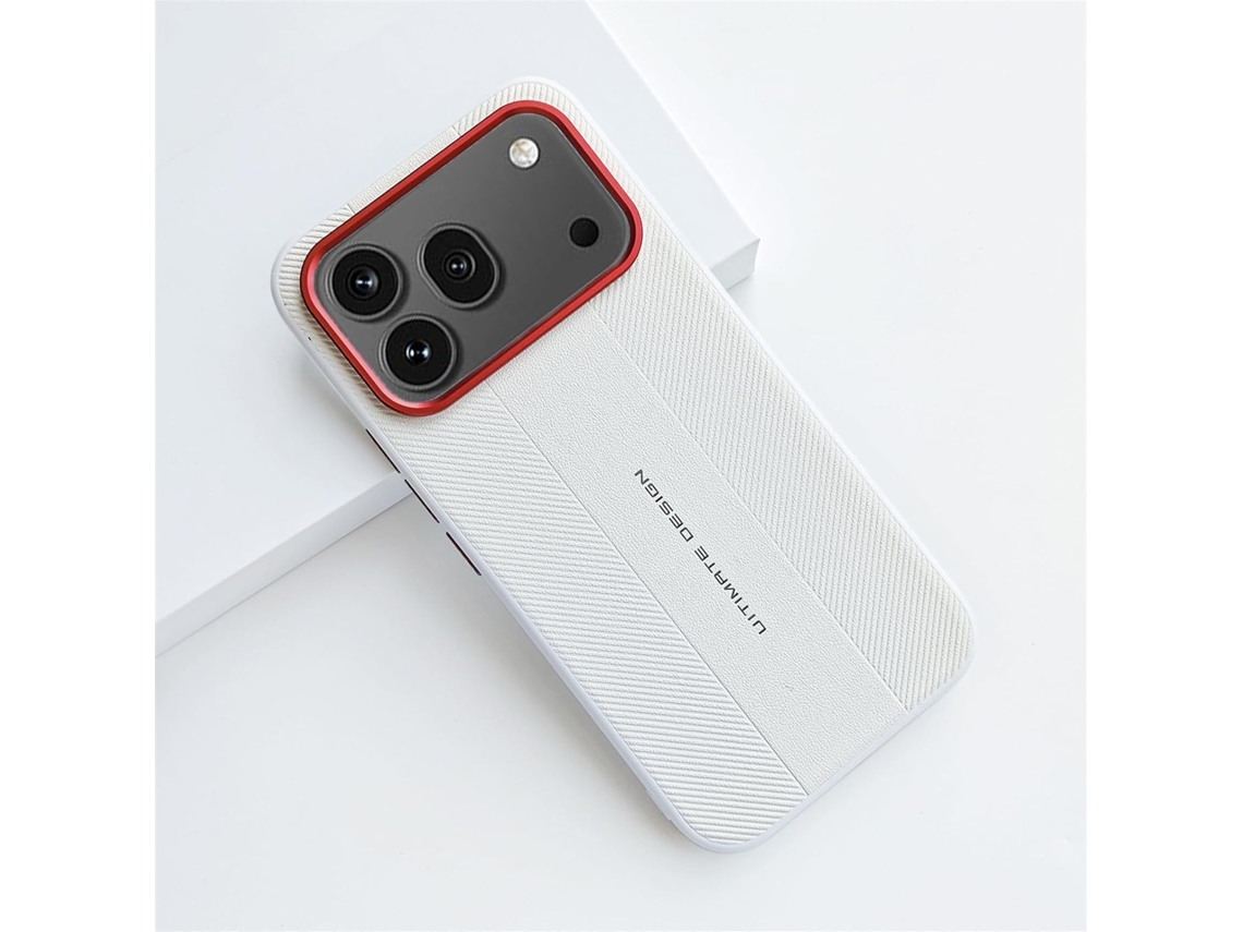Funda Para Honor 600, Cubierta Ultrafina Y Flexible - Gris Y Blanco