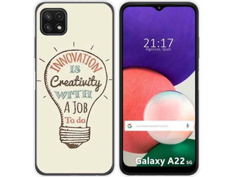 Carcasa Samsung Galaxy A22 5G TUMUNDOSMARTPHONE Creativity Multicolor