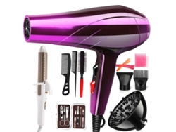 Secador de pelo potente, ligero, de secado rápido, con función de calor y frío para cabello corto y largo Ly Ebike