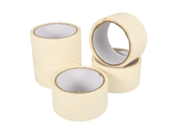 Juego de 5 rollos de cinta adhesiva ancha para pintar, ideal para manualidades, reformas y decoración del hogar. Rosewell