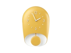 Reloj de Pared con PÃ©ndulo Amarillo Bell - Home GUZZINI