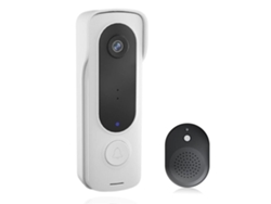 Videoportero inalámbrico inteligente, timbre electrónico digital con Wi-Fi, cámara de seguridad para el hogar Brilvibera_gsg de 480p