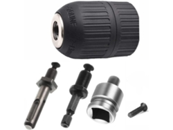 Portabrocas autoajustable de 2,13 mm con adaptador SDS Plus, 1/2 20unf para taladros