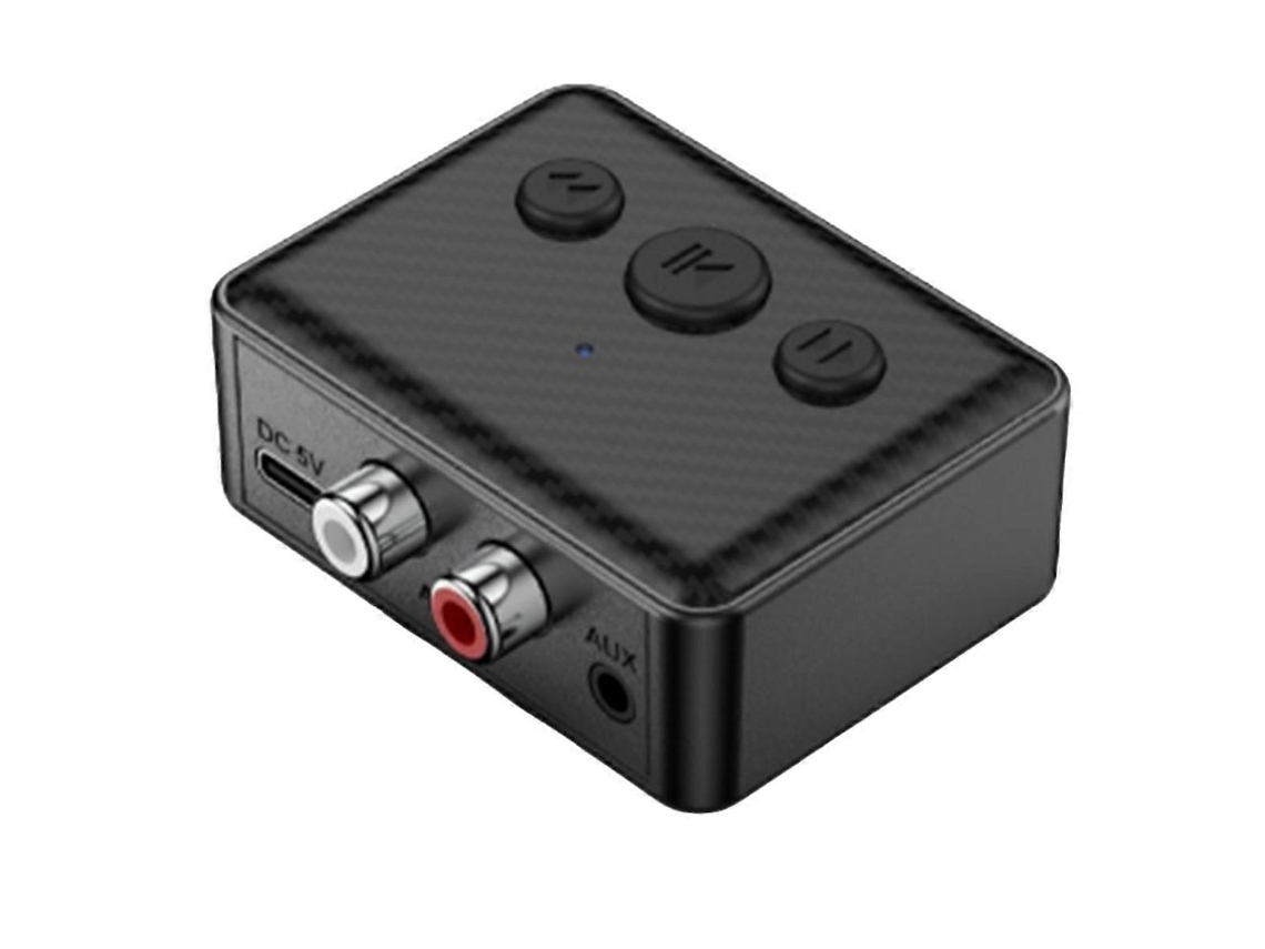 Receptor de música Bluetooth de escritorio 5.4 Adaptador Bluetooth Receptor de audio Bluetooth inalámbrico Rosewell