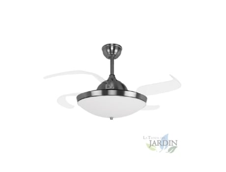 Ventilador de Techo ORBEGOZO 3 Aspas Retráctiles Luz Led [Clase de Eficiencia Energética A+]
