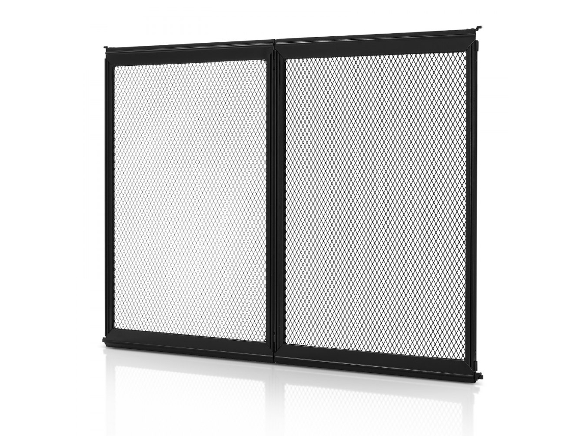Kit de protección de puerta con mosquitera y rejilla reforzada para autocaravana 673x508mm Tekmaquinas