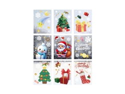 Pegatinas navideñas para ventanas 3