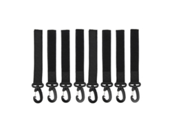 8 Soportes De Nailon Y Plástico Para Remos De Kayak Con Correas Portátiles Para Remos De Barco Y Kayak