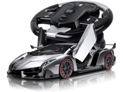 Coche Teledirigido AEA Deportivo Gris (Edad Minima: 3)