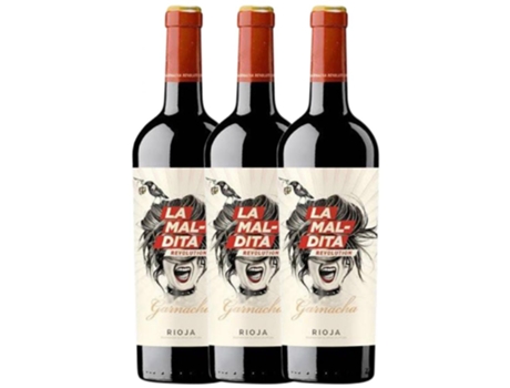 Vino LA MALDITA La Maldita Revolution Grenache Tintorera Rioja (0.75 L - 3 unidades)