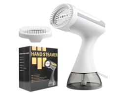 Planchadora portátil de 1500 W/300 ml, pequeña plancha de viaje, calentamiento rápido para eliminar arrugas de la ropa Gertiz (blanca)