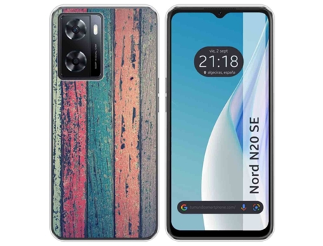 Funda Silicona para Oneplus Nord N20 SE diseño Madera 10 Dibujos
