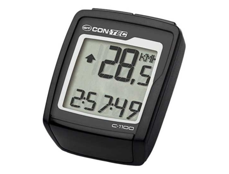 Computador Bicicletas Sem Fio C-1100 Prateadocontec