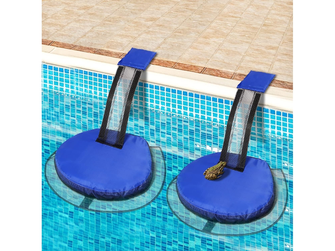 Rampa de escape para piscinas Aquatic Hero que salva animales, facilita un escape seguro, acompaña a la fauna silvestre y es de construcción confiable.