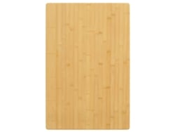Tablero de mesa de bambú DKD de 60 x 100 x 1,5 cm para decoración del hogar