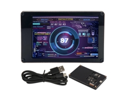 Monitor De Temperatura De Ordenador Con Pantalla Ips De 3,5 Pulgadas Para Cpu, Ram, Datos Del Pc Y Mini Pantalla Usb.