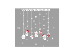 Pegatinas Estáticas De Feliz Navidad Para Ventanas, Puertas Y Paredes - Decoraciones Duraderas*